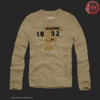 heren abercrombie and fitch crewneck truien 1892 ny khaki Winkel Den Haag bnyco599